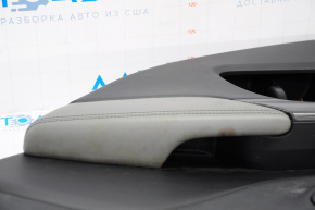 Door trim card rear right Jeep Cherokee KL 14-18 black with gray insert, for dry cleaning