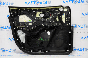 Door trim card front right Jeep Cherokee KL 14-18 black with gray insert, for dry cleaning