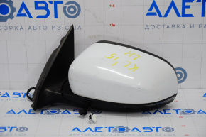 Left side mirror complete Jeep Cherokee KL 14-18 7+2 pins, turn signal, heating, backlight, white