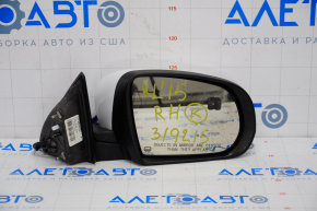 Right side mirror complete Jeep Cherokee KL 14-18 7+2 pins, turn signal, heating, backlight, white