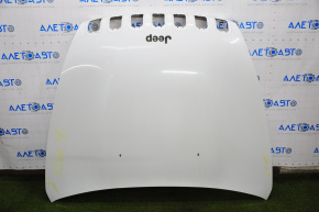 Naked hood Jeep Cherokee KL 14-15 prerest white PW7
