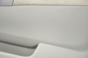 Door trim card front right Toyota Prius 20 04-09 beige, armrest cloth, broken crepe, scratches, needs cleaning