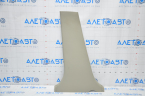 Center pillar trim lower left gray Toyota Prius 20 04-09 plastic turned white