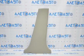 Center pillar trim lower right gray Toyota Prius 20 04-09 gray, plastic turned white