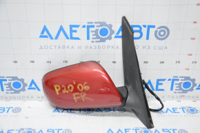 Side mirror right complete Toyota Prius 20 04-09 5 pins red