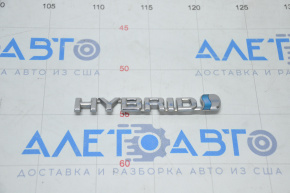 Emblem HYBRID fender front left Toyota Prius 20 04-09