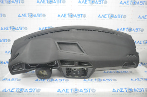 Dashboard front panel without AIRBAG VW Tiguan 18-24 black, scratch