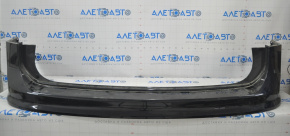 Rear bumper bare, upper part of VW Tiguan 18-24 black, scratch, broken crepe, tear