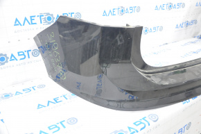 Rear bumper bare, upper part of VW Tiguan 18-24 black, scratch, broken crepe, tear