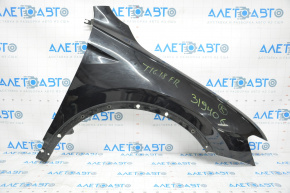 Front right wing VW Tiguan 18-22 black LC9X butt