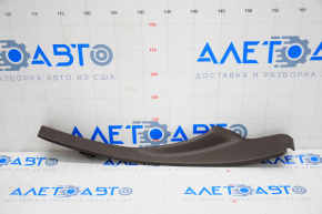 Door sill trim inner rear left Cadillac ATS 13-18 brown