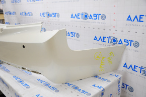 Bare rear bumper Cadillac ATS 13-18 white, for parking sensors