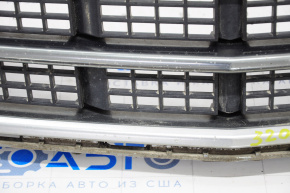 Lower grille of the front bumper with molding Cadillac ATS 13-14 prerest, sand