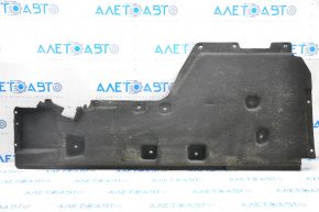 Right underbody protection Cadillac ATS 13-19 torn, broken fastener