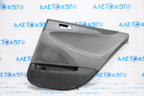 Hyundai Sonata 11-12 rear right door panel, gray