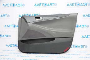 Hyundai Sonata 11-14 front right door trim, gray