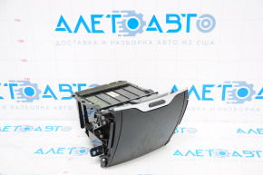 Box pocket central console Hyundai Sonata 11-15 black, scratches