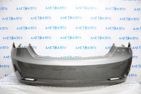 Rear bumper bare Hyundai Sonata 11-13 graphite, butt