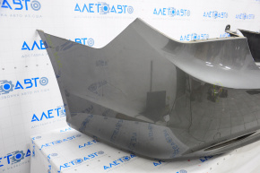 Rear bumper bare Hyundai Sonata 11-13 graphite, butt