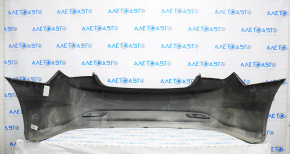 Rear bumper bare Hyundai Sonata 11-13 graphite, butt