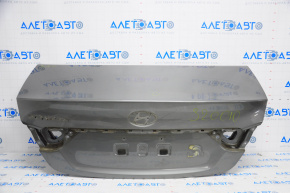 Hyundai Sonata 11-14 trunk lid graphite P3, butt