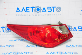 Light outer wing left Hyundai Sonata 11-14