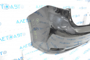 Rear bumper bare Lexus CT200h 11-13 prerest black 212
