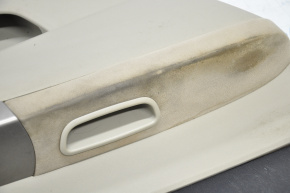 Door trim card front left Toyota Prius 20 04-09 beige, armrest cloth, rubbed, for cleaning