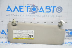 Left sun visor for Toyota Prius 2005, beige