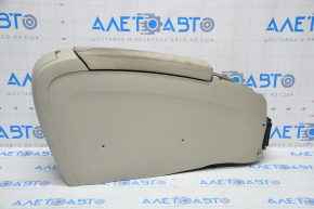 Console central armrest Toyota Prius 20 04-09 cloth beige scratches, for cleaning