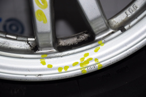 Wheel disk R15 x 6J 5*100 Toyota Prius 20 04-09 curb