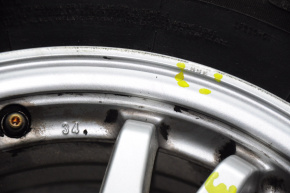 Wheel disk R15 x 6J 5*100 Toyota Prius 20 04-09 curb