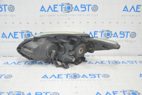 Headlight front right Toyota Prius 30 10-11 prerest, halogen, melted reflector, for polishing, drilled