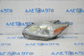 Headlight front left Toyota Prius 30 10-11 bare pre-rest, halogen, melted reflector, for polishing