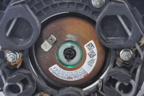 Airbag in the steering wheel driver VW Tiguan 18-21 black, scratch, rusty pyropatron