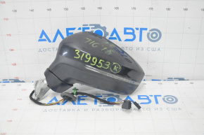 Side mirror left VW Tiguan 18-19 6+2 pins, BSM, turn signal, heated, black