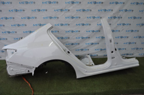 Quarter wing rear right Honda Accord 13-17 white, with central pillar