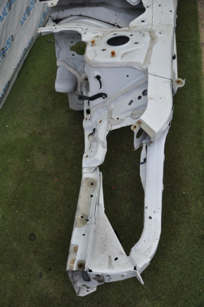 Front quarter left Honda Accord 13-17 white, with central pillar