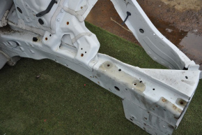 Front quarter left Honda Accord 13-17 white, with central pillar