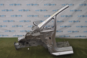 Front quarter left Ford Fiesta 11-19 silver UX