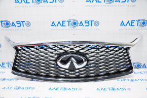 Radiator grill grill Infiniti QX30 17-18 with emblem