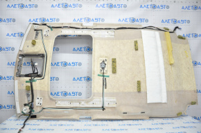 Ceiling trim Lexus CT200h 11-13 under hatch gray, creases