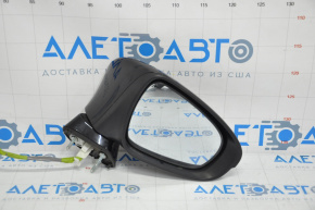 Side mirror right assembly Lexus CT200h 11-13 7 pins, turn signal, black 212