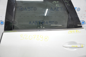 Molding door-glass central rear left Mazda CX-5 17-24 chrome