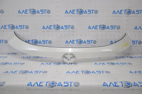 Upper trunk door molding Mazda CX-5 17-24 with emblem, under glass