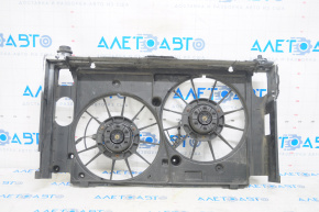 Diffuser radiator shroud bare Toyota Prius 30 10-15 without upper bar, with motors