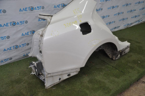 Quarter wing rear right Cadillac ATS 13-18 white, pokes