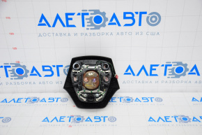 Black, blown steering wheel airbag for the driver's side of a Chevrolet Camaro 16-23.