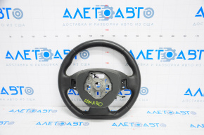 Chevrolet Camaro 16-24 steering wheel leather, black, SS, no buttons