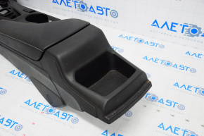 Chevrolet Camaro 16" center console, armrest, and cup holders, black, without trim
